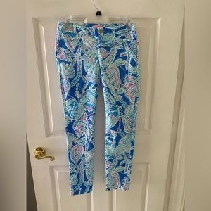 Lilly Pulitzer Kelly ankle skinny pants